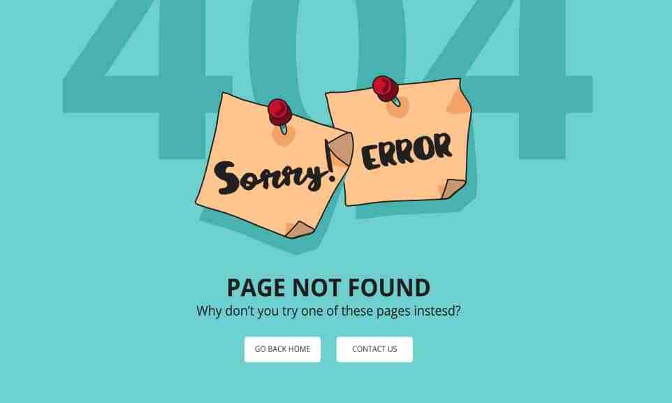 Comment enlever le 404 ?